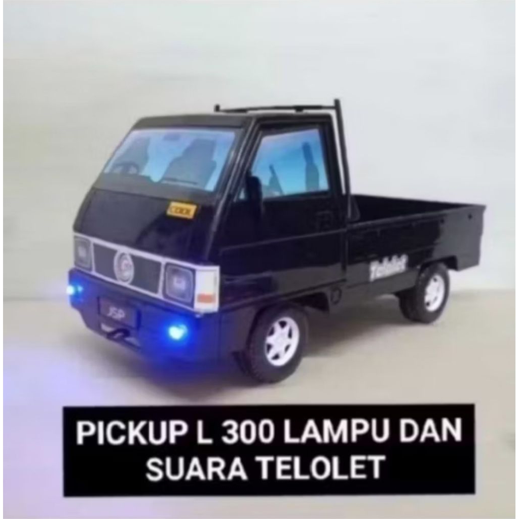 TERBARU  Mainan Mobil Pickup L300 | Mainan Anak Mobil Lampu Dan Musik L300