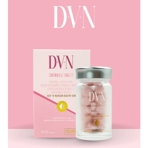 DVINE Kolagen kemasan baru untuk kulit putih dan kencang