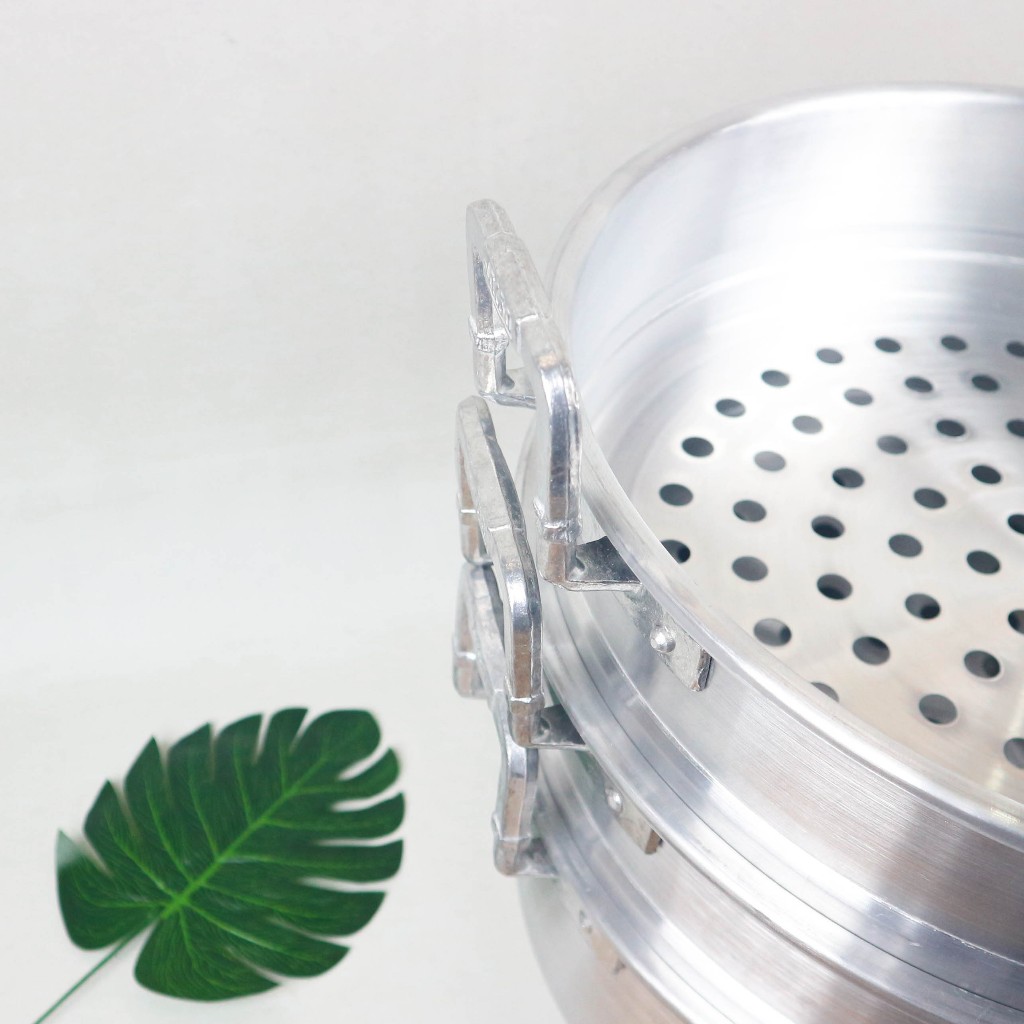 MASPION Langseng Kukus Aluminium Jawa 40cm 3 Susun