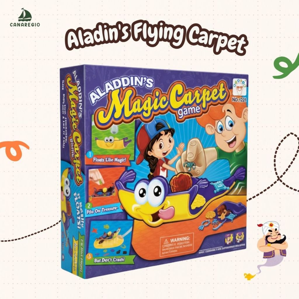 Mainan Anak Magic Carpet Aladin – Karpet Terbang Unik Interaktif
