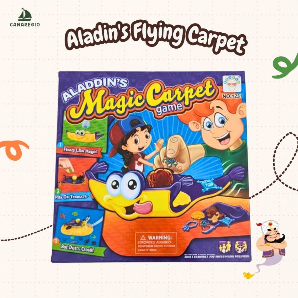 Mainan Karpet Terbang Aladin – Magic Flying Carpet Toy untuk Anak