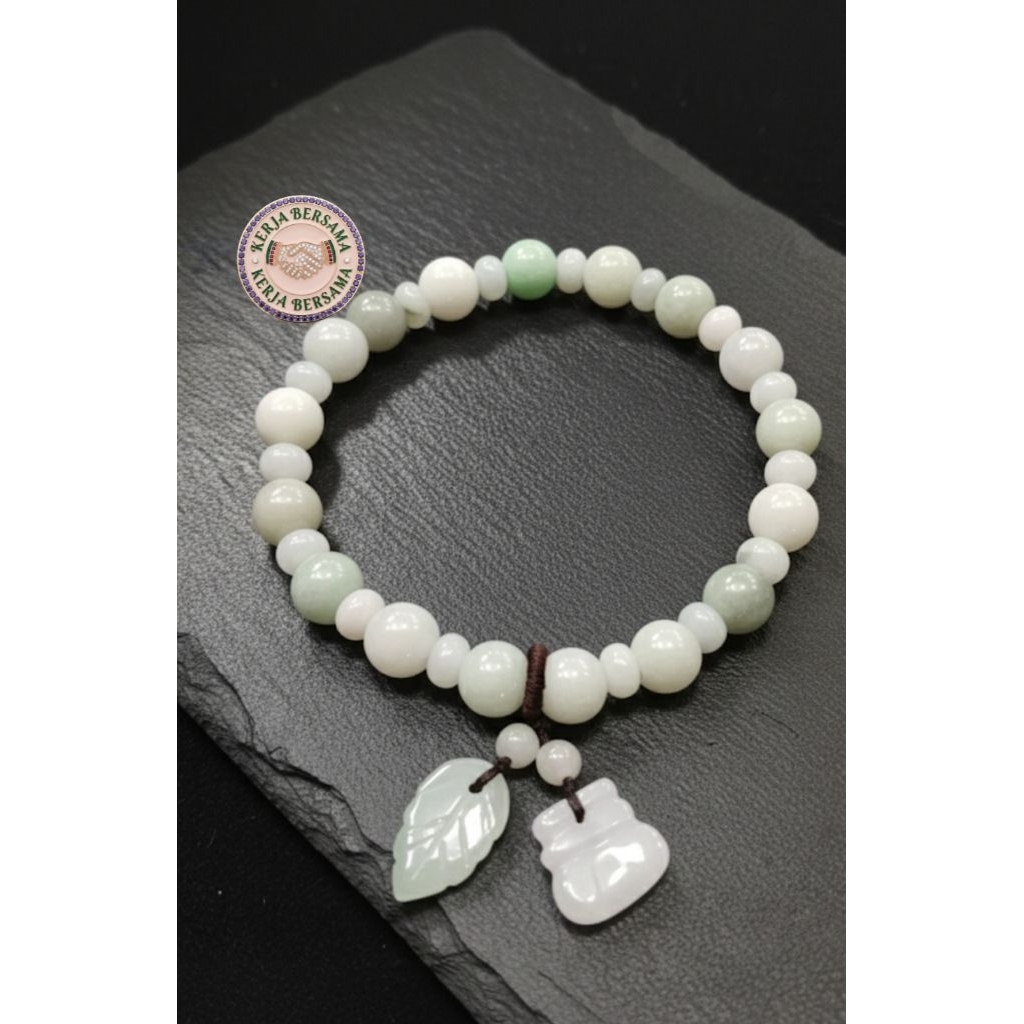 Gelang batu giok birma