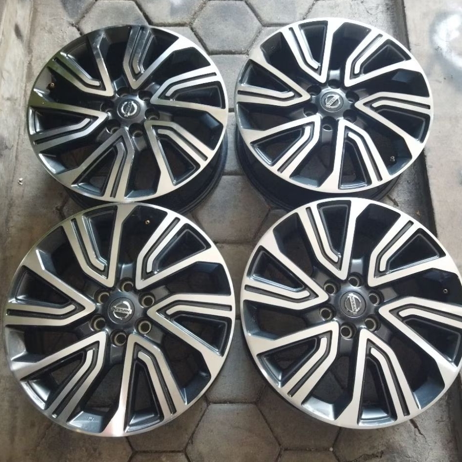 velg nissan terra - navara R18 pcd 6x114 original