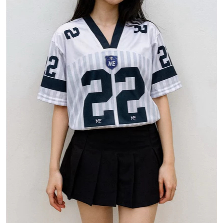 Kaos Jersey BW 22 Oversize Retro Boxy Shirt