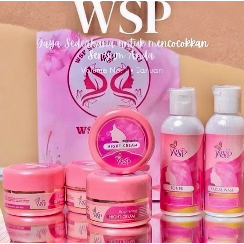 WSP glow skincare BPOM l WSP Glow Skincare