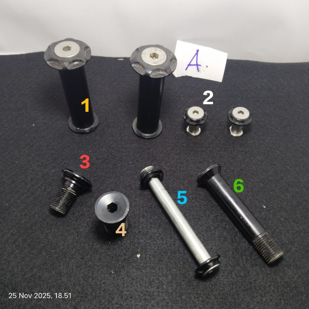 BAUT DAN AS LINGKAGE SEPEDA FULSUS POLYGON DAN SEJENISNYA ORIGINAL