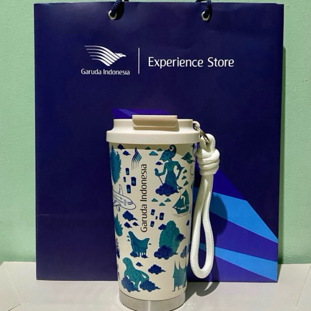 Official Independence 5 Island Tumbler, Garuda Airways Indonesia