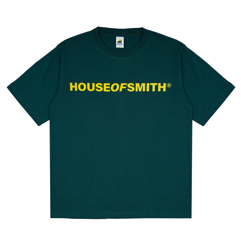 House of Smith PKU Kaos Oversize Pria - Hos Hidden Green Oversize 16S - Oversize T Shirt