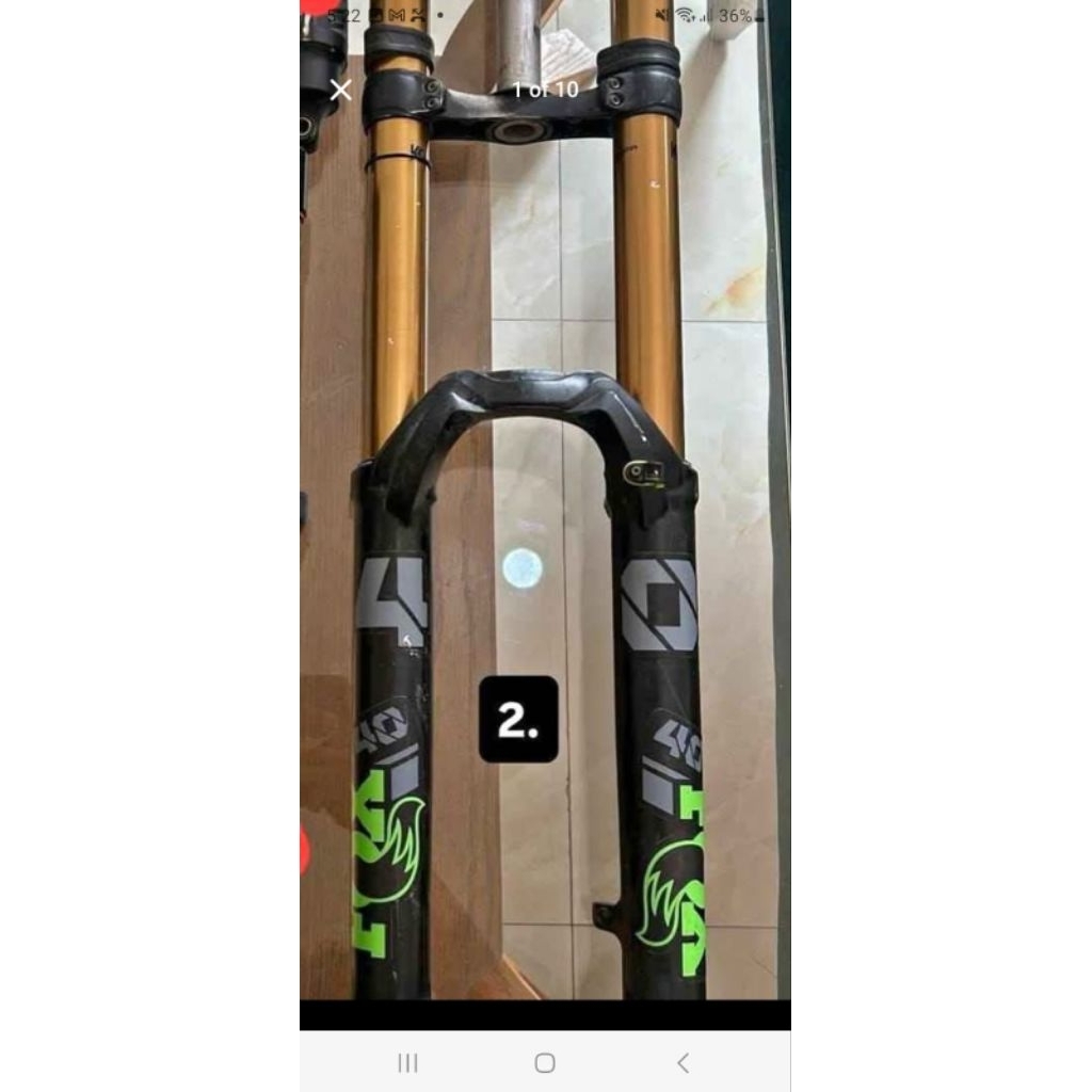 Fork FOX 40 Double Crown