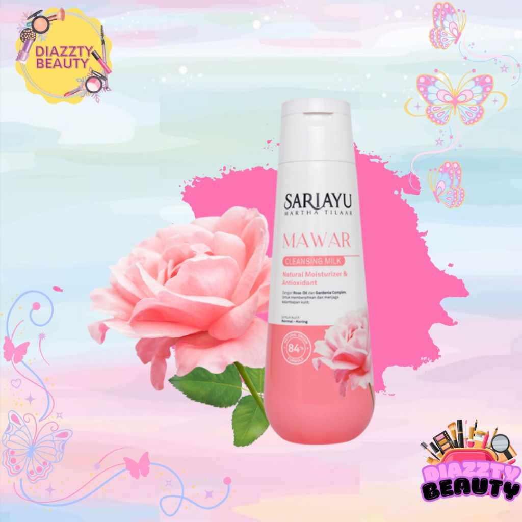 [ DiazztyBeauty ] Sariayu Cleansing Milk || Mawar Cleansing Milk // Jeruk Cleansing Milk // Kenanga 