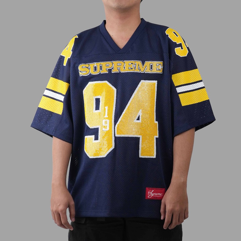 Supreme Sequin Football Jersey Tee