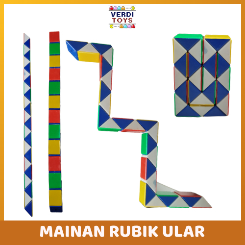 [COD]Mainan Anak Ular Rubik/Rubik Ular