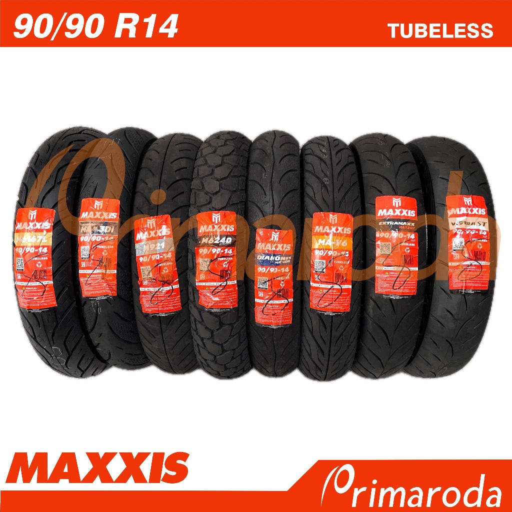 Ban Belakang Honda Vario 110, Vario 125 Tubeless MAXXIS 90/90 Ring 14