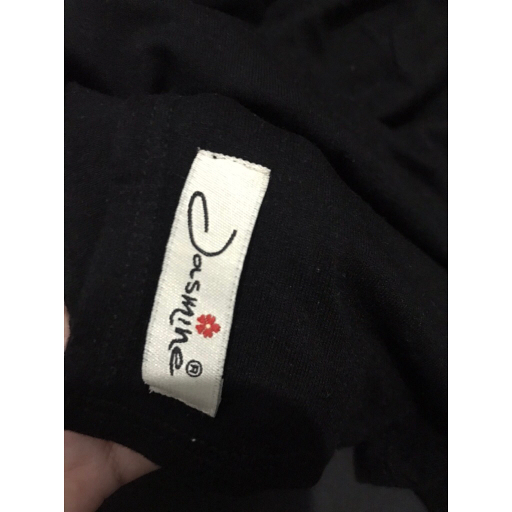 Pashmina jasmine hitam