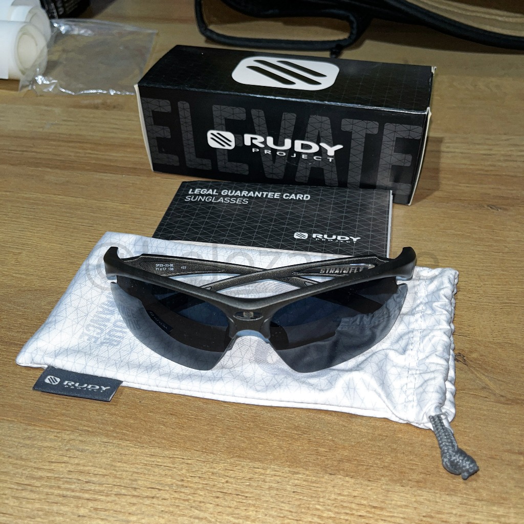 Kacamata Sepeda RUDY PROJECT Stratofly Anthracite 100% Original