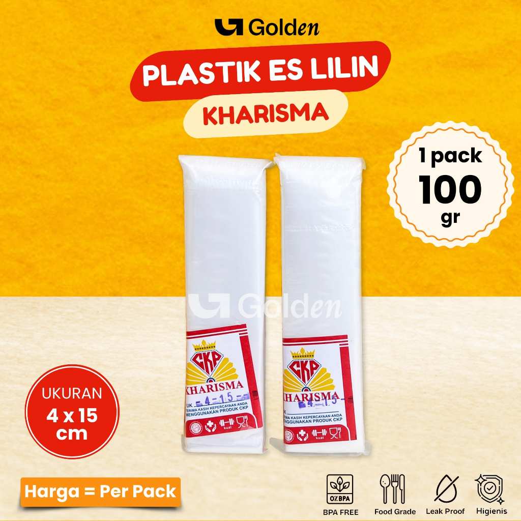 [PACK] Plastik PE Es Lilin Kharisma Plastik Es Batu