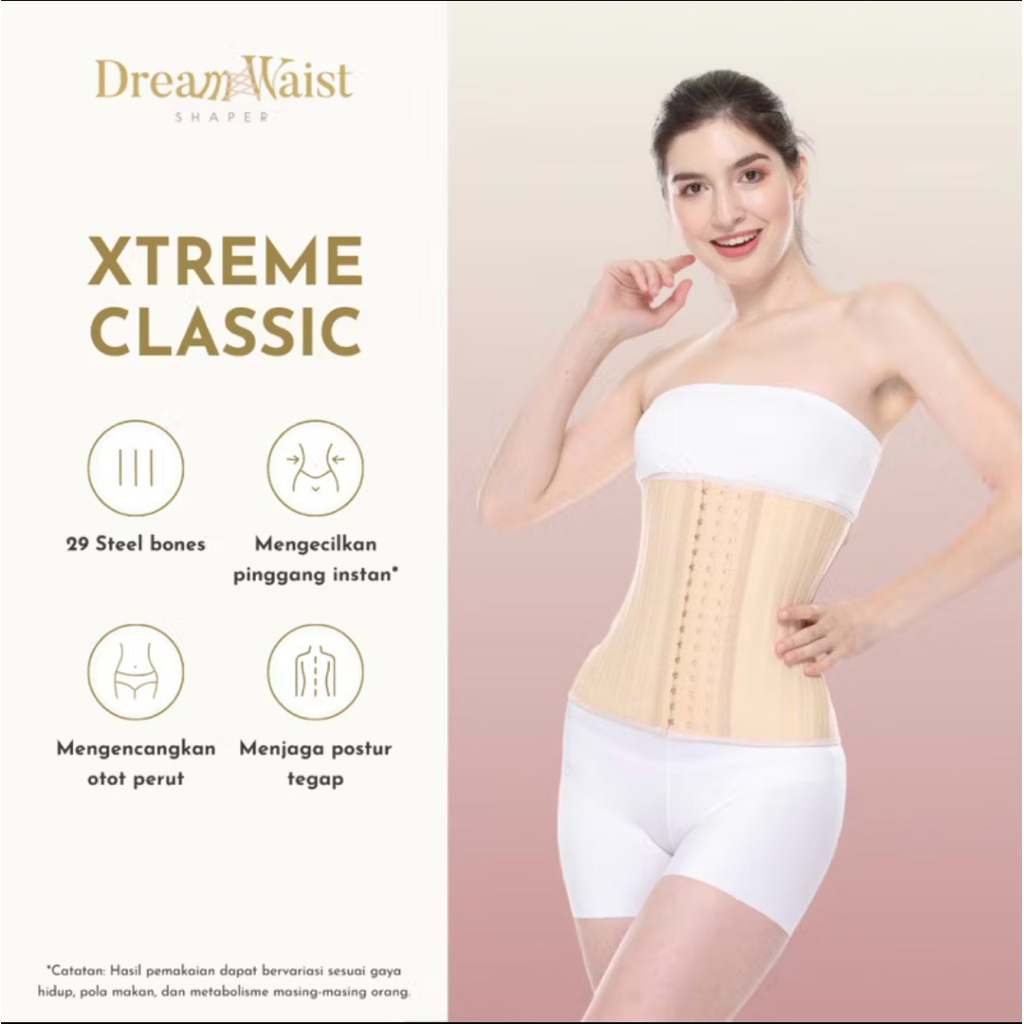 (preloved)KORSET DREAMWAIST ORI