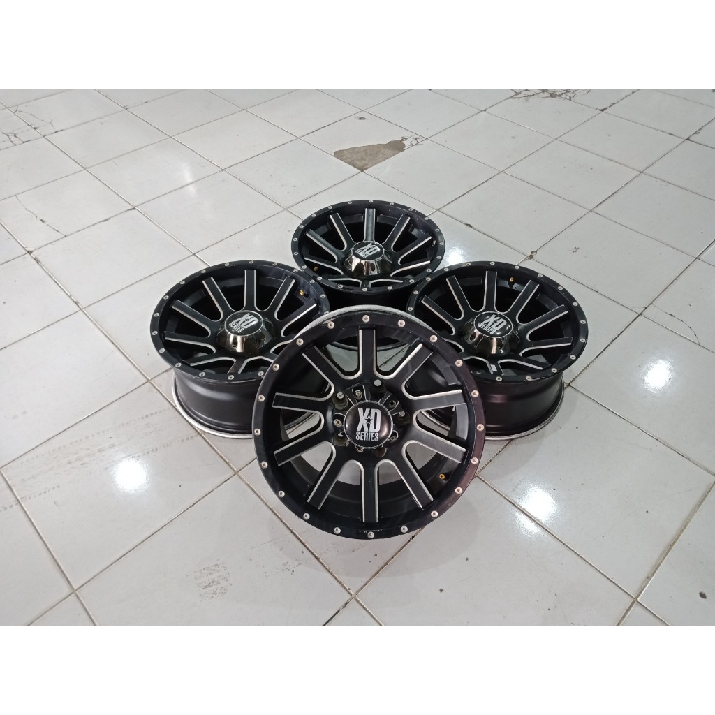 PELEK MOBIL SEKEN RING 16 XD SERIES PCD 5X139 COCOK UNTUK JIMNY KATANA FEROZA TAFT