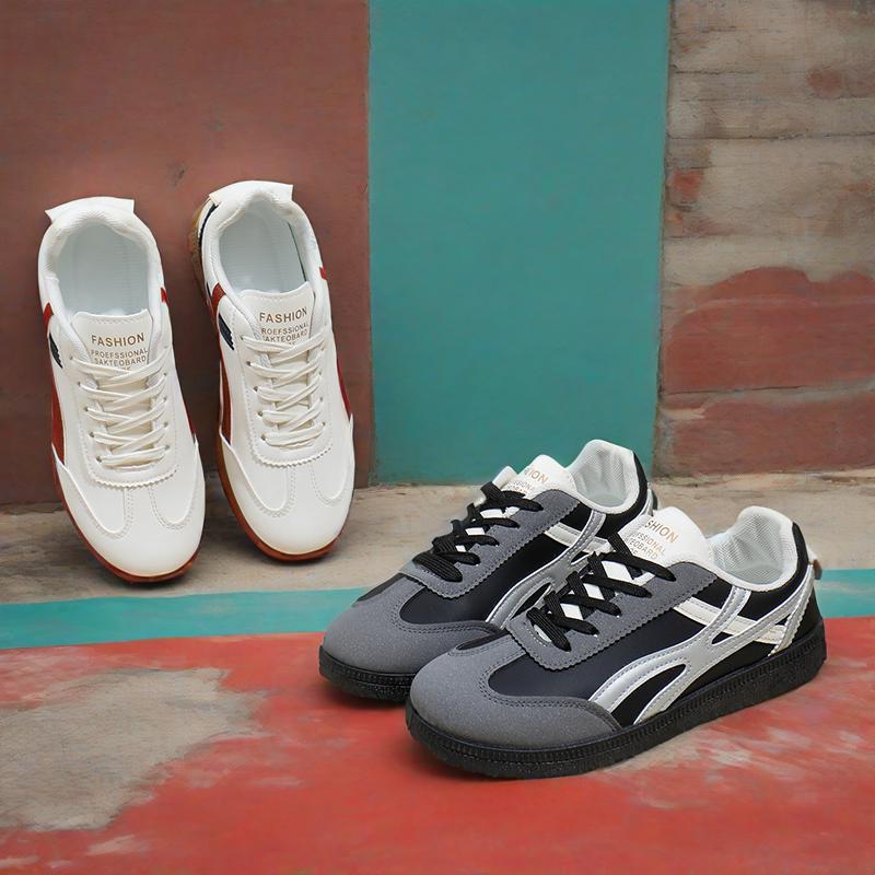 Sepatu Sneakers Wanita Korea Sporty Trendy Kualitas Premium Cocok Untuk Jalan-Jalan Santai