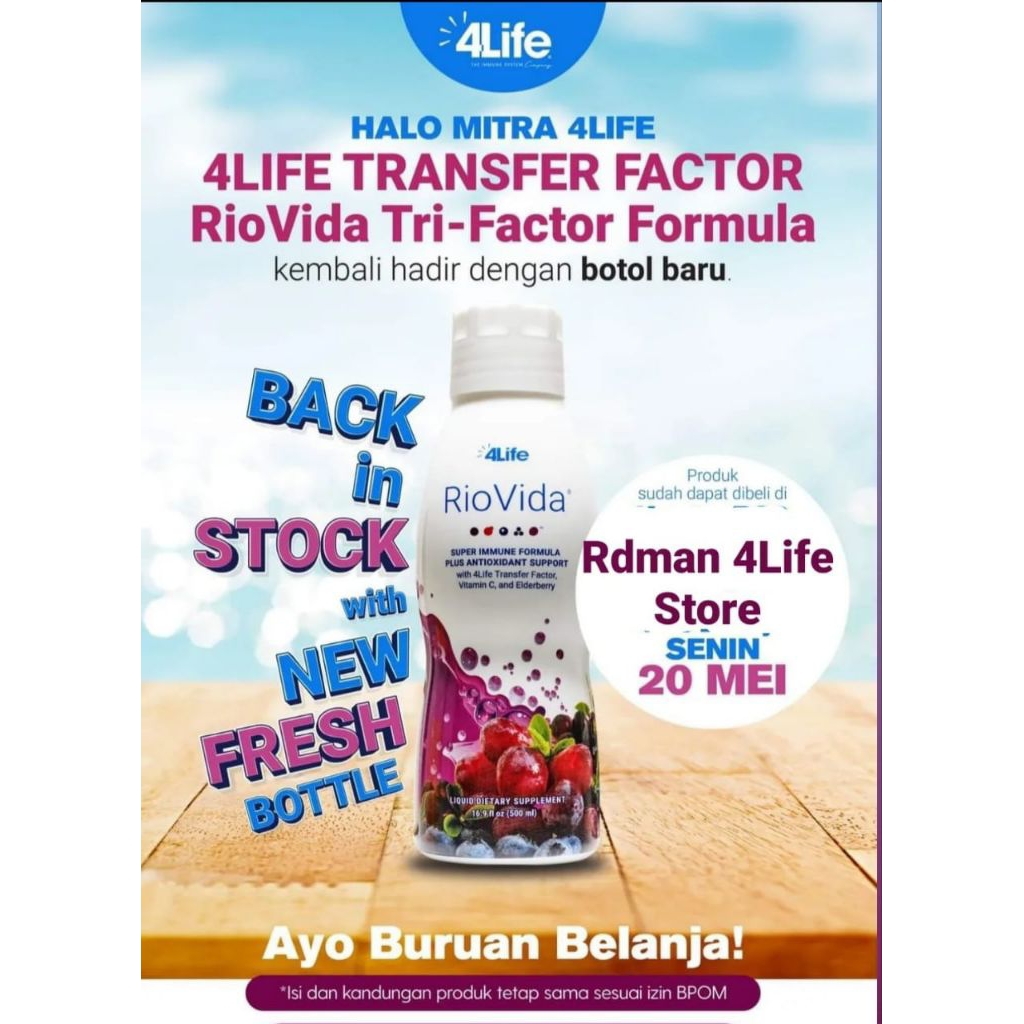 TF Riovida Juice 500ml Original FullBarcode