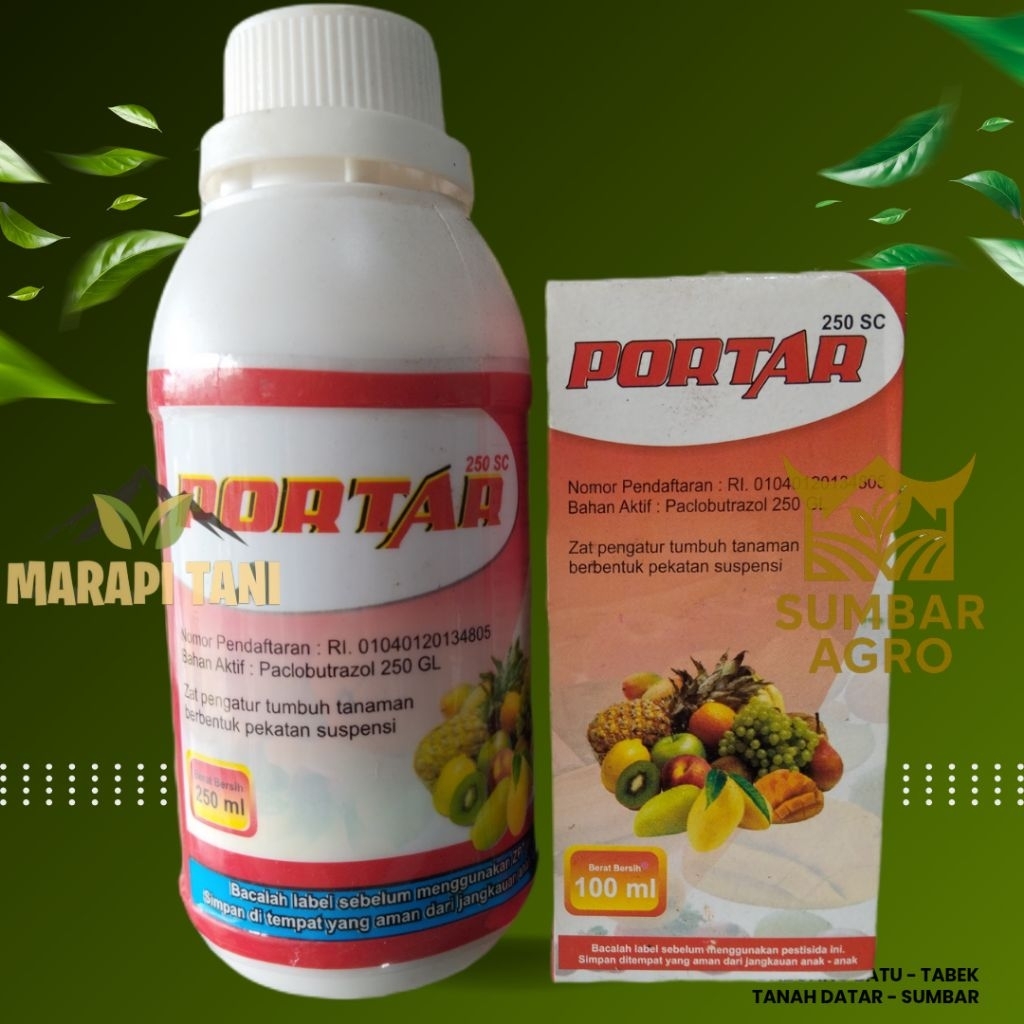 Portar 250SC // ZPT // Paclobutrazol // zat pengatur tumbuh