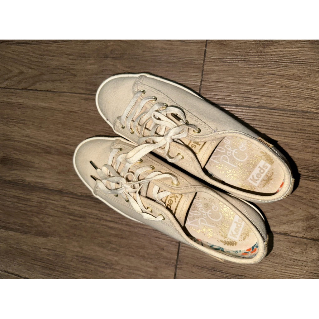 [preloved] keds x rifle paper co size 37