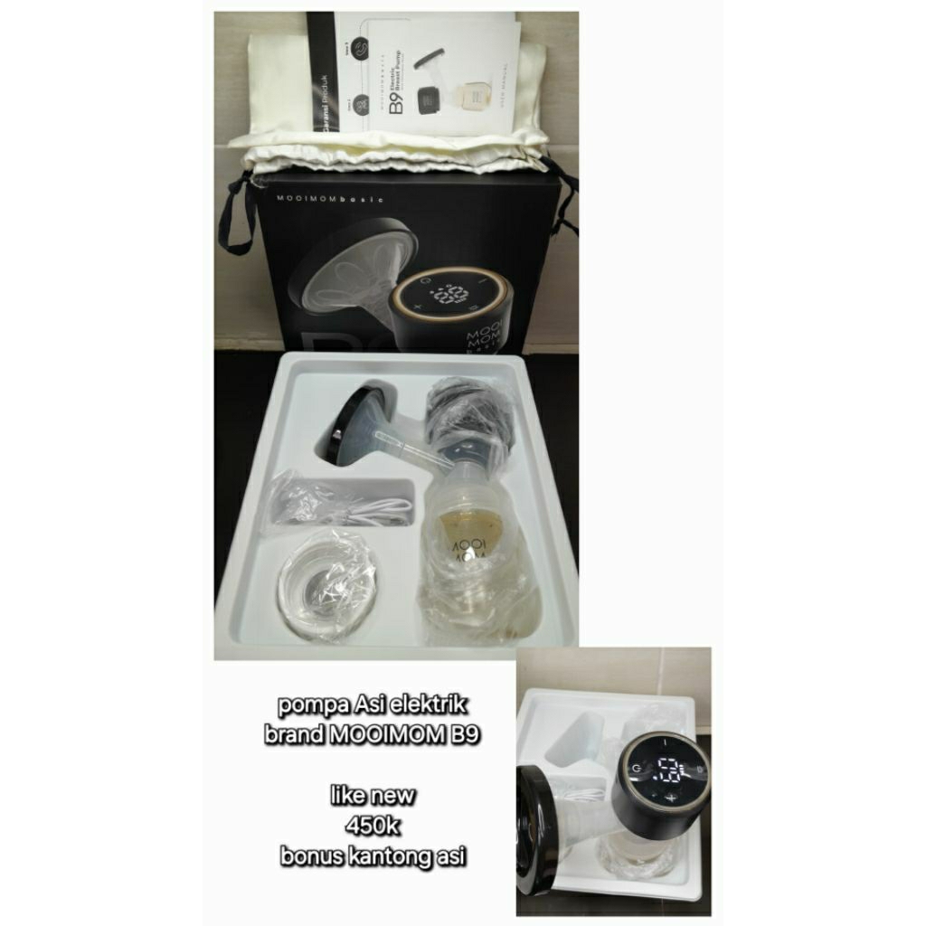 mooimom alat perah asi elektrik