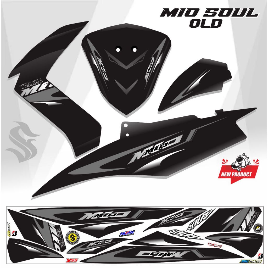 VARIASI STICKER STRIPING VARIASI MIO SOUL OLD 115