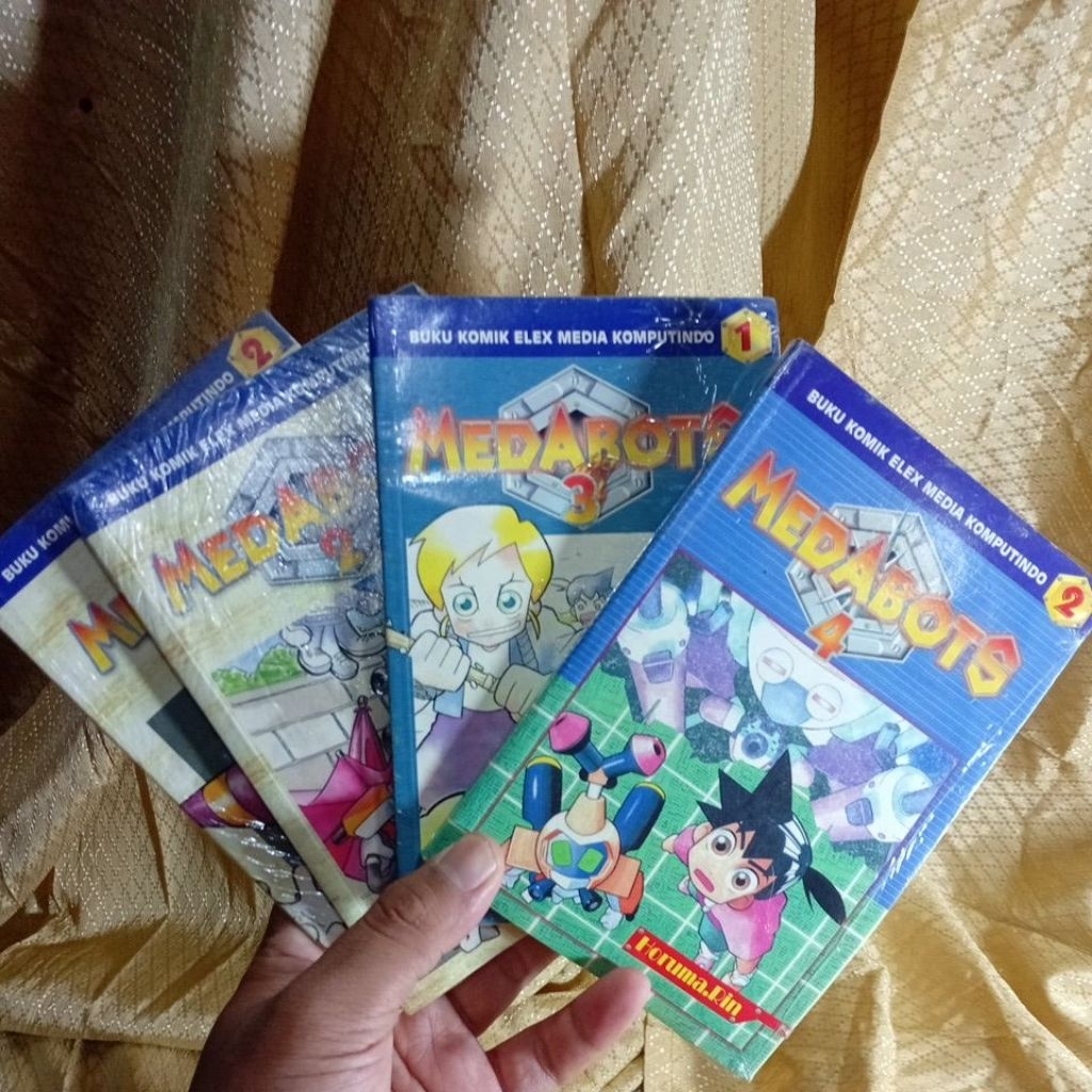 komik medabots,cabutan harga satuan,buku segel mulus original