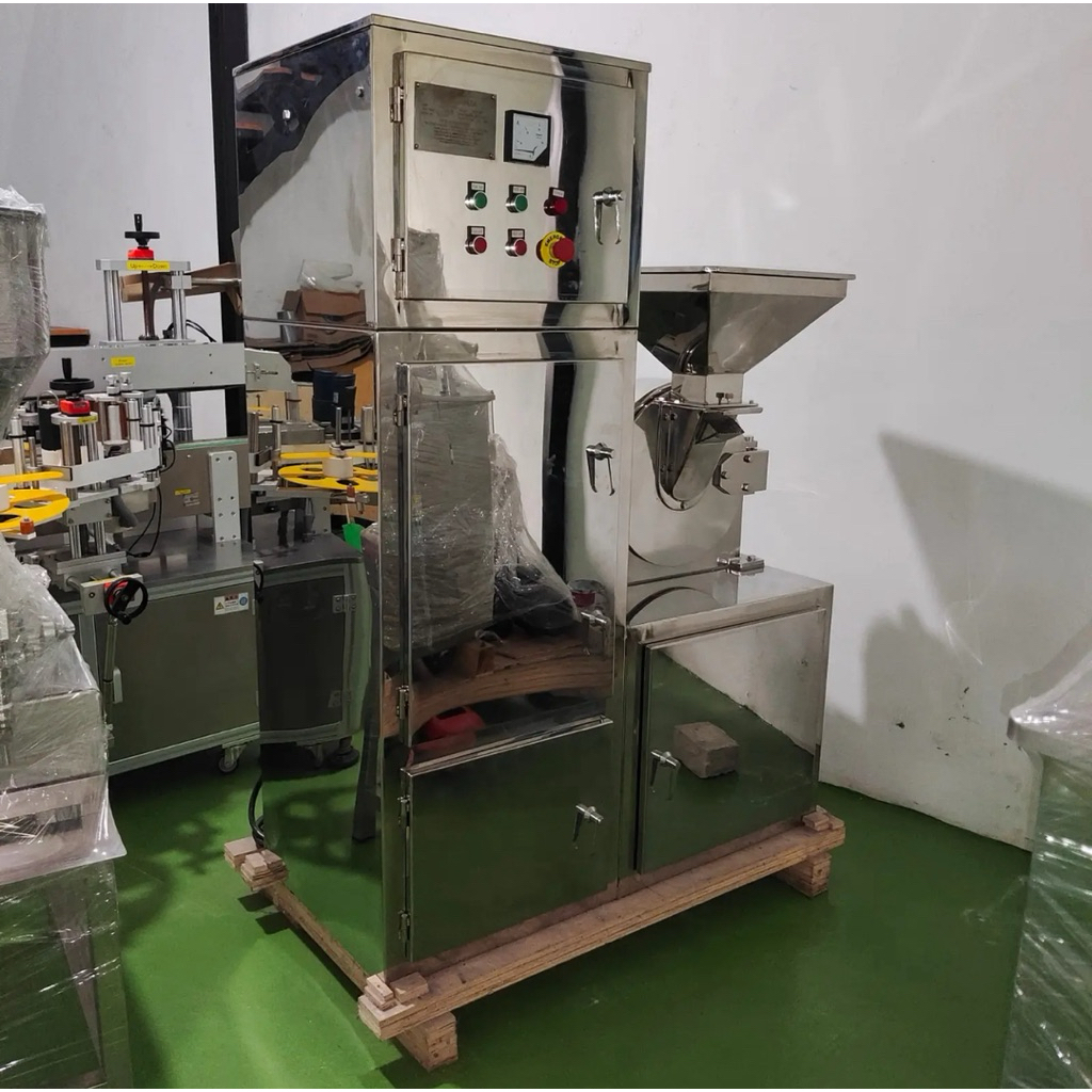 Universal Grinder Machine WF-30 | Mesin Giling Jamu, Powder & Kopi | Mesin Penggiling Serbaguna Indu