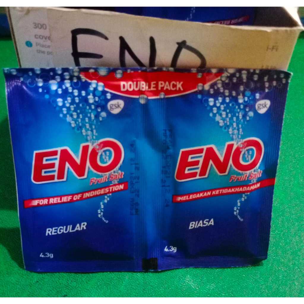 Eno Fruit Salt 2x4,3gr sachet double pack Garam Buah Buahan Pembuatan Kue