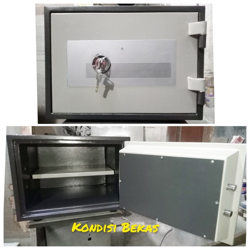 Second Brankas kecil bekas kunci manual merk krisbow brankas tahan api