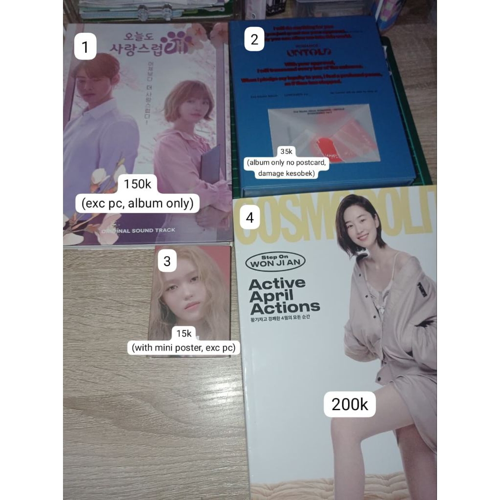 album only enhypen romance:untold concessio izna n/a nemoz ost a good day to be a dog magazine cosmo