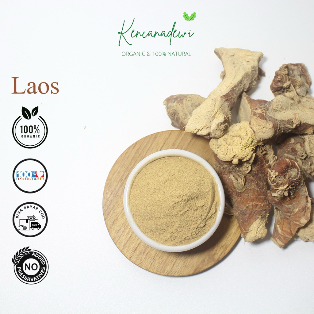 Lengkuas Kering / Laos Merah Kering / Dried Red Galangal