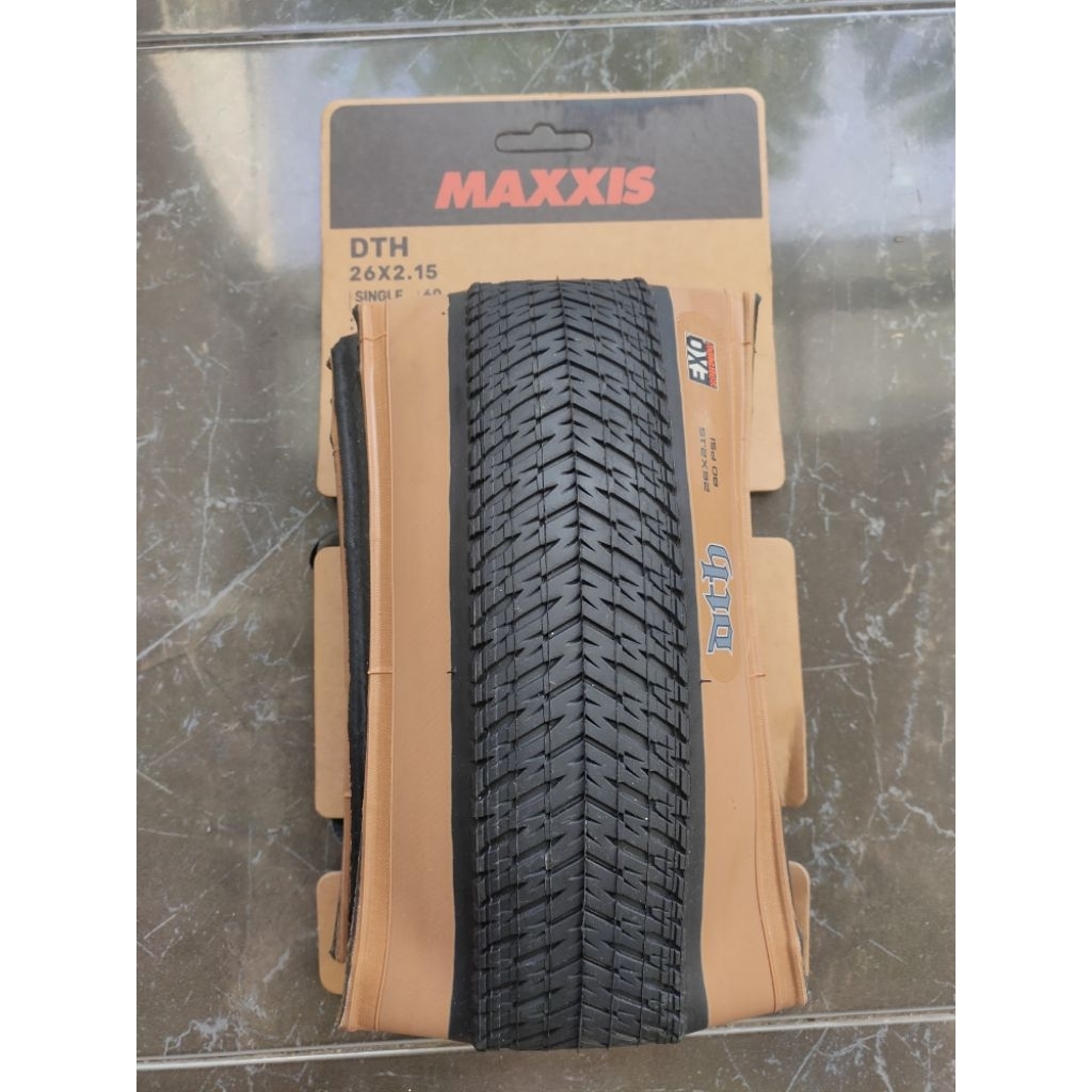 Ban luar sepeda mtb 26 x 2.15 maxxis DTH skin wall