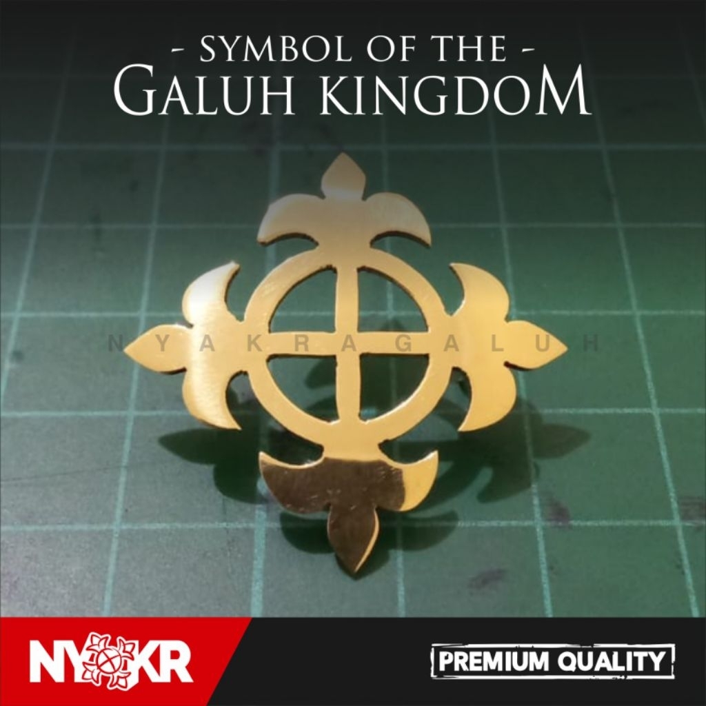 Pin Kembang Cakra Galuh (3cm)