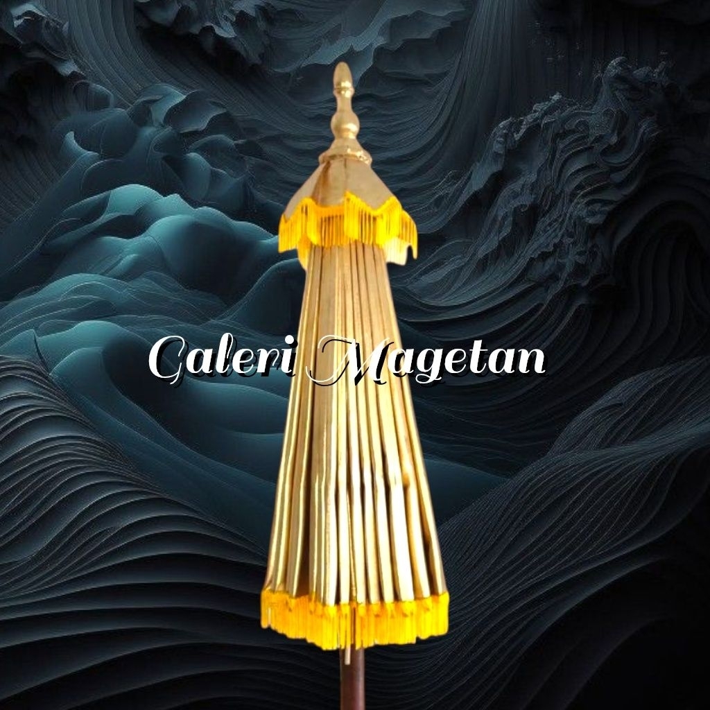 Payung Keraton Agung Emas Gold 2 meter Kode jm102