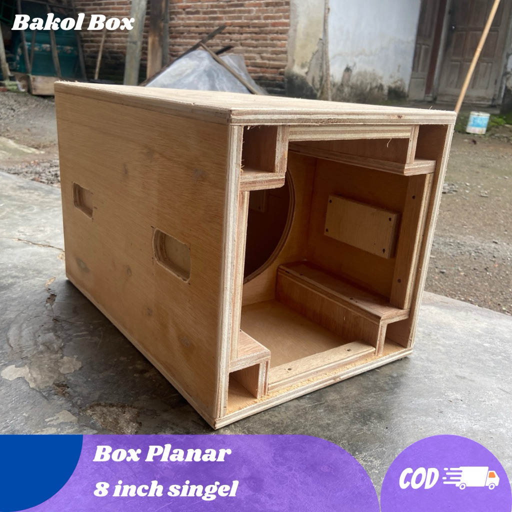 Box planar 8 inch singel planar horeg 8 in single bok planar fokus box subwofer low sub 8 inch