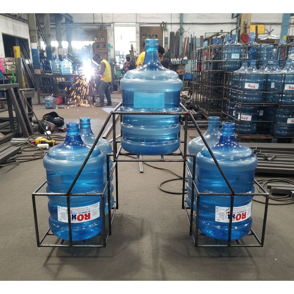 keranjang besi galon gas dus sembako motor besi 12mm full sni