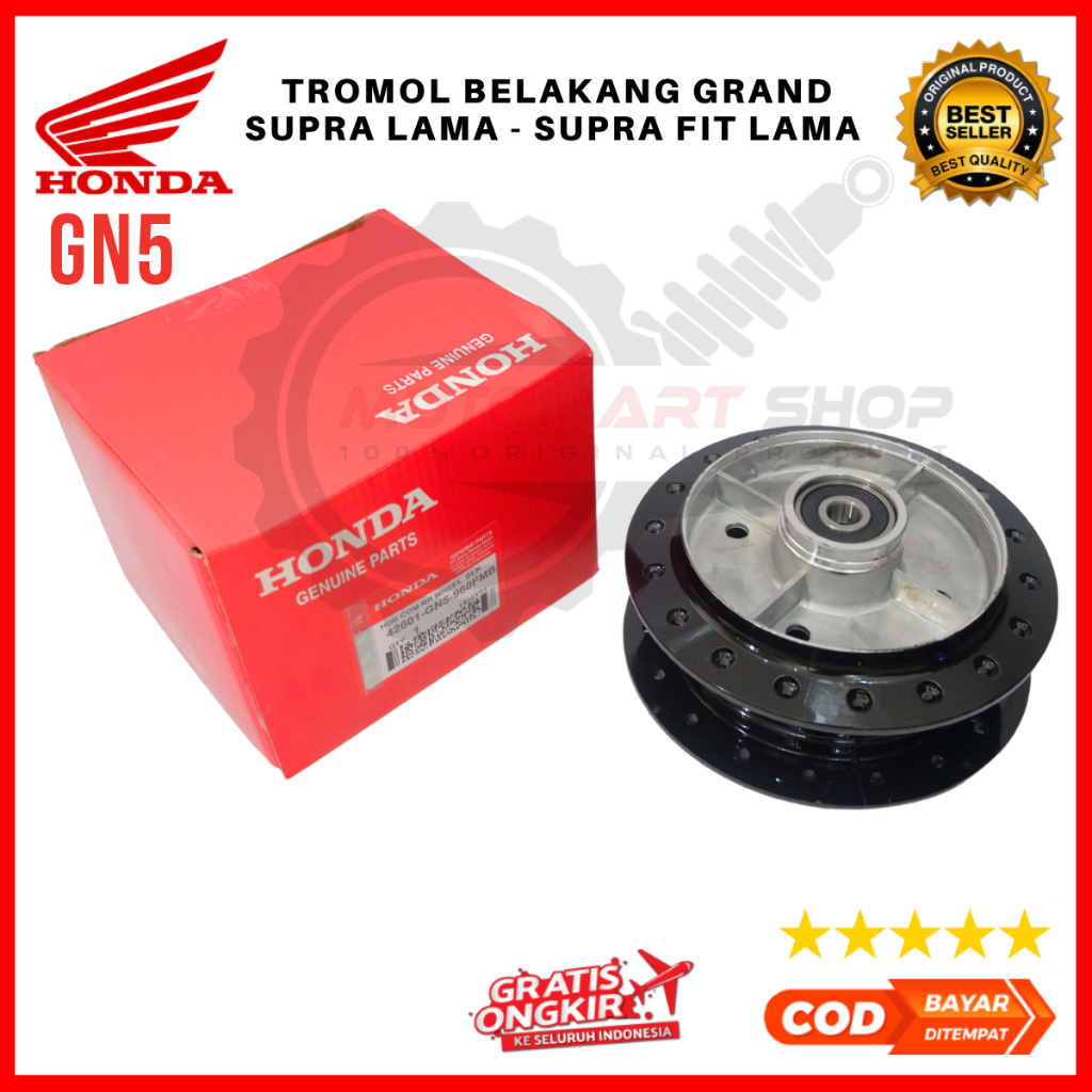Tromol Belakang Honda Grand Ori / Tromol Supra lama / Tromol Supra FIT lama - 42601-GN5-960
