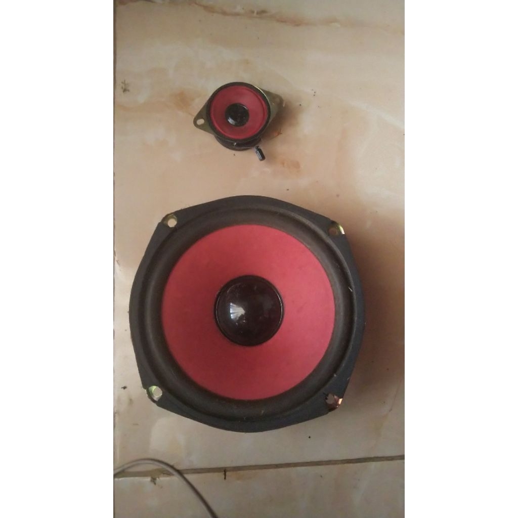 speaker 6 inchi bonus kecil copotan