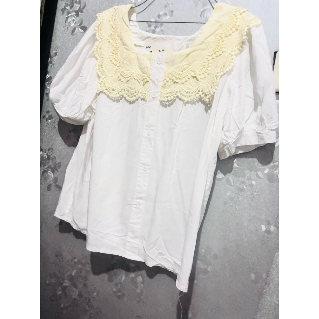 Atasan sailor putih(pl)