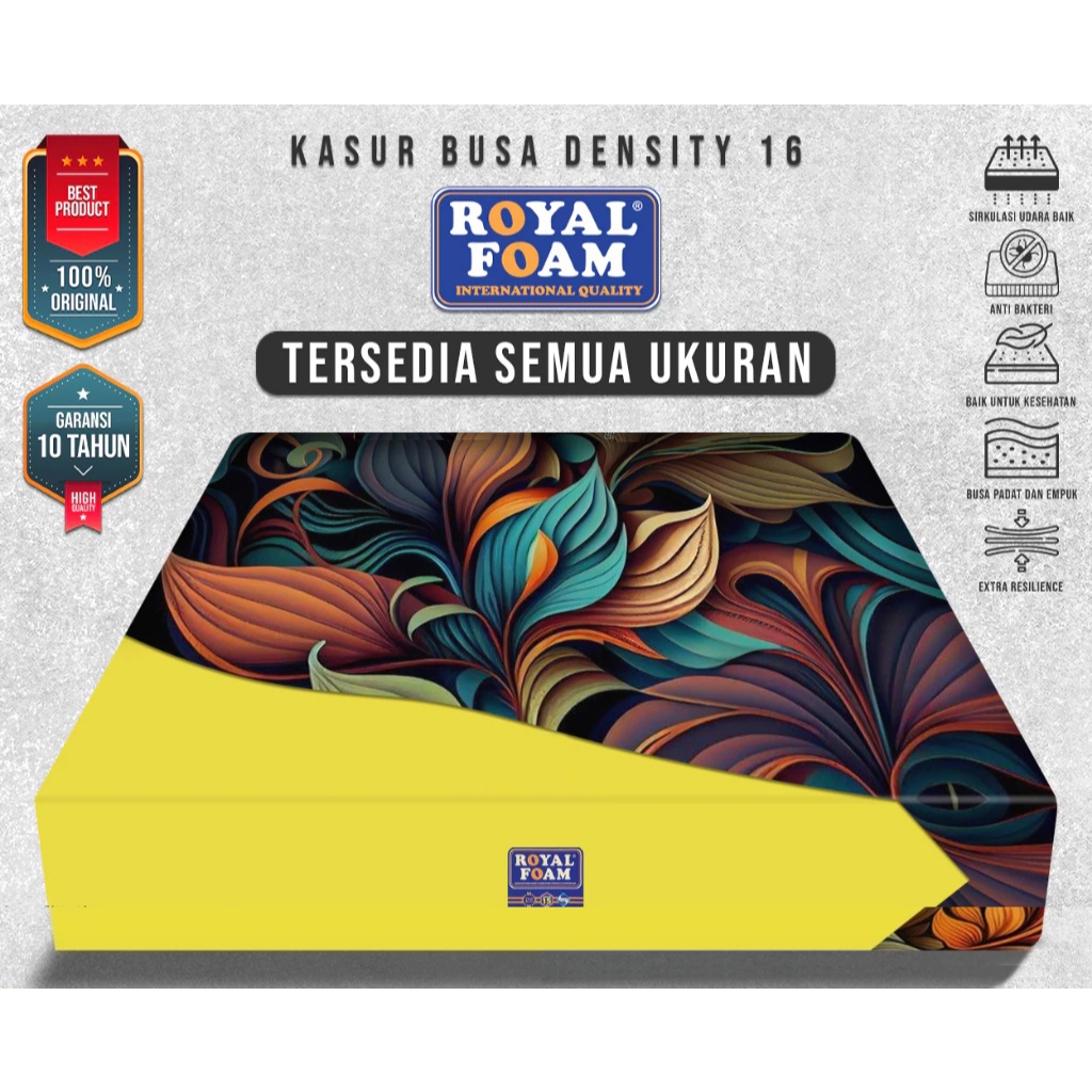 [BAG AND TRAVEL] Royal Foam Kasur Busa D16 Ukuran 200x200 200x180 200x160 200x145 200x120 200x100 20