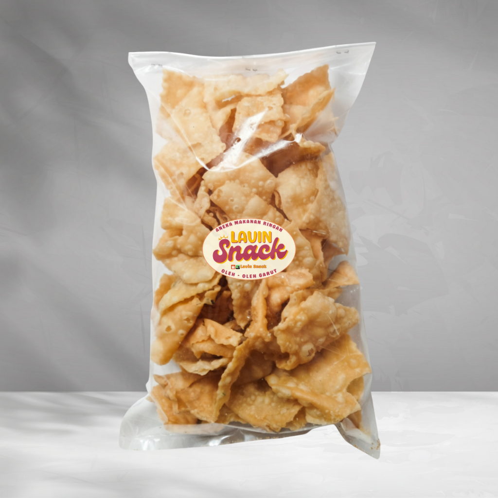 KERIPIK PANGSIT BAWANG SPESIAL/Keripik Pangsit Bawang 1Kg