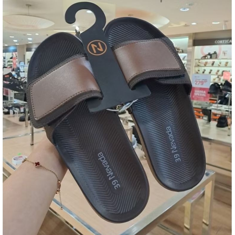 sandal pria nevada 100% original by matahari