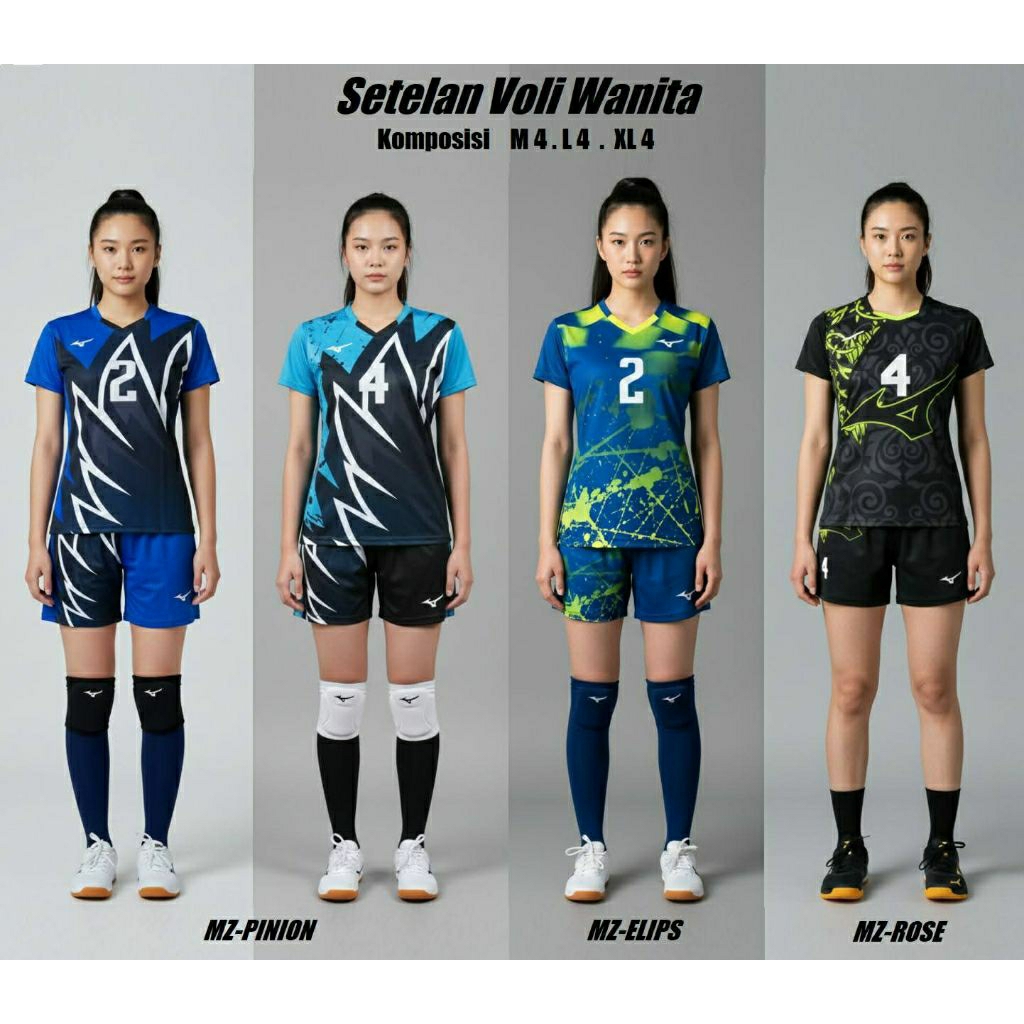 Jersey Voli Tim Putri