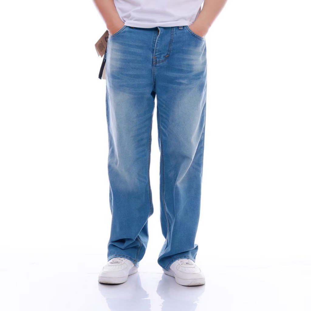 Arunikalabel - Celana Jeans Skena Non Stretch Gombrong Denim New Bageler