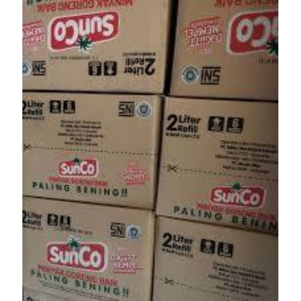 Minyak Sunco kemasan 2liter 1dus