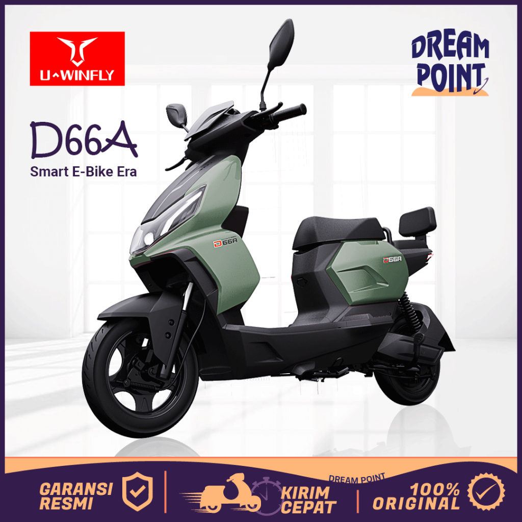 Sepeda Listrik Uwinfly D66A Speda Anak Dewasa Anti Air Winfly Sepedah Listrik Murah Garansi Resmi