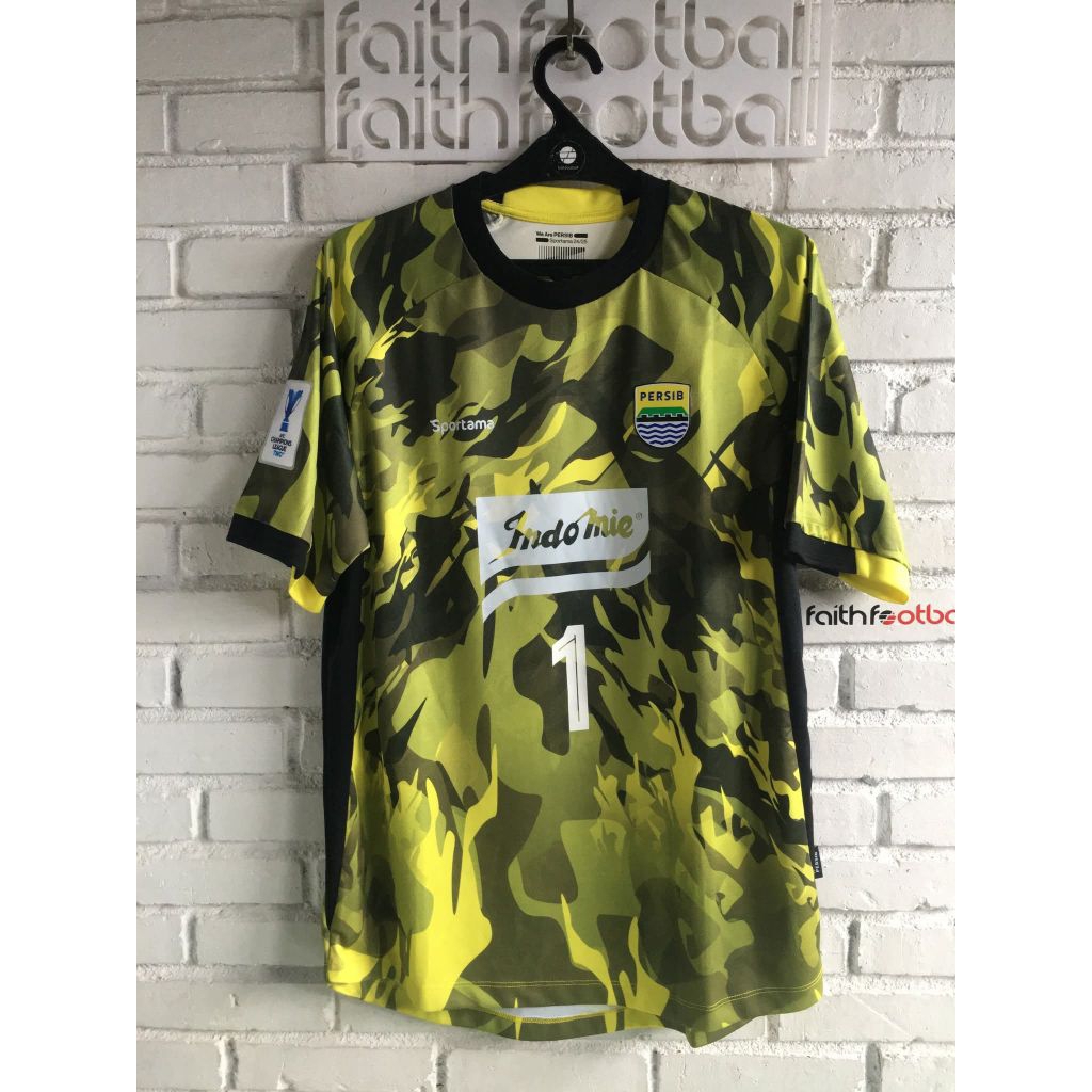 Jersey Persib Bandung Kiper Home Yellow ACL2 ACL Two AFC Champions League 2024 2025 Original Sportam